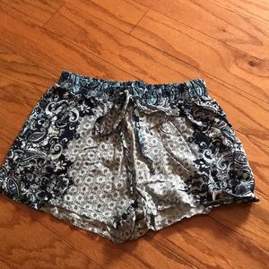 Flowy Pattered Shorts